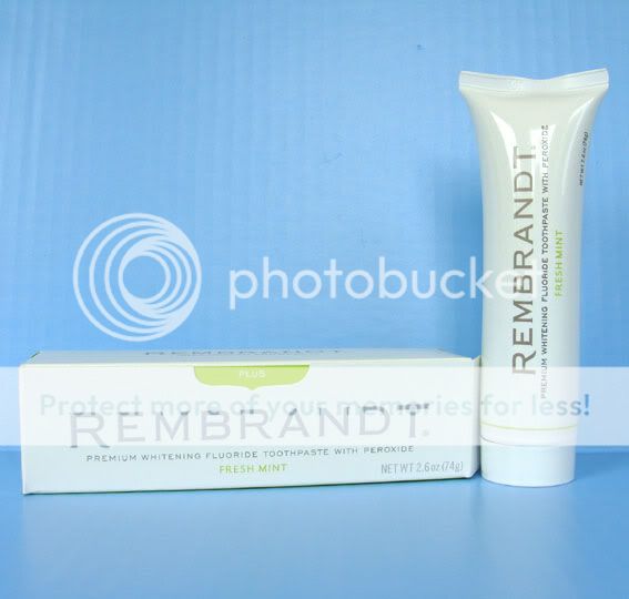 Rembrandt Teeth Whitening Toothpaste Paste Peroxide Premium White